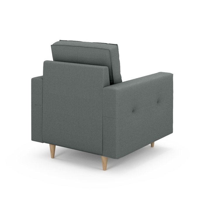 Кресло Otto темно-серого цвета - лучшие Интерьерные кресла в INMYROOM