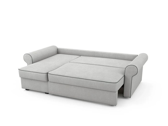 Угловой Диван-кровать Tulon левый светло-серого цвета - купить Угловые диваны по цене 67860.0