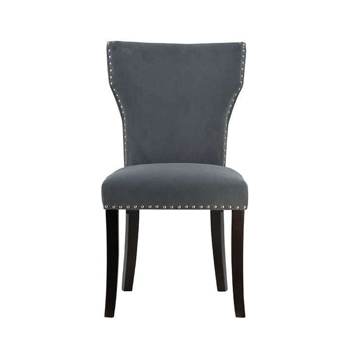 Набор из двух стульев серого цвета - купить Обеденные стулья по цене 52389.0