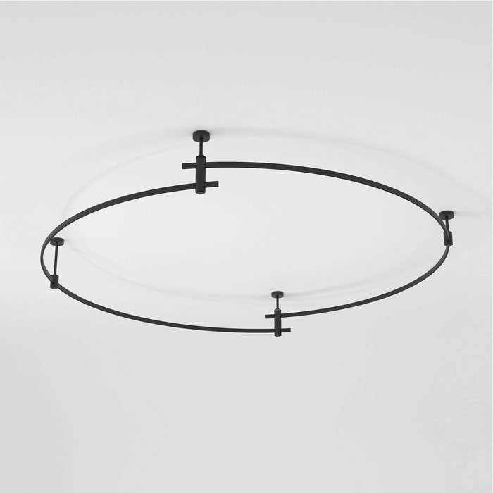 Esthetic Magnetic Шинопровод Round черный ?1500 85217/00 - лучшие Настольные лампы в INMYROOM