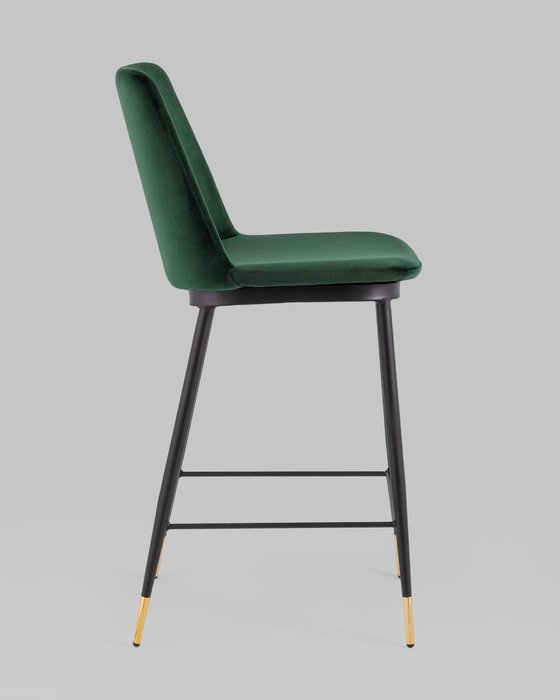 Стул полубарный Мелисса зеленого цвета - лучшие Барные стулья в INMYROOM