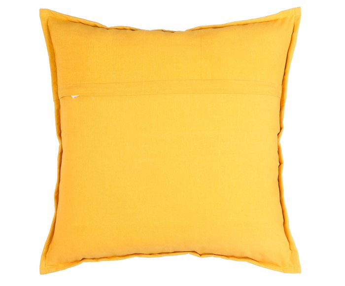 Декоративная подушка желтого цвета - купить Декоративные подушки по цене 5220.0
