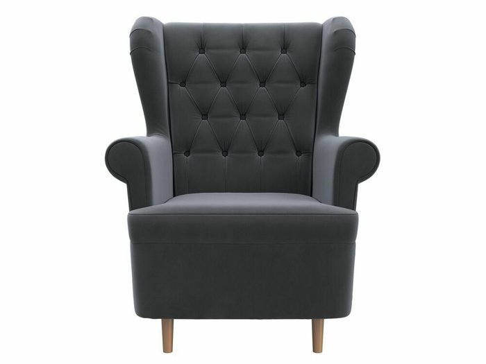 Кресло Торин Люкс серного цвета - купить Интерьерные кресла по цене 27999.0