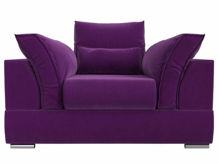 Кресло Пекин фиолетового цвета - купить Интерьерные кресла по цене 39999.0