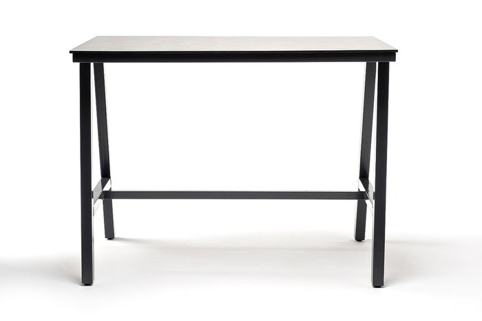 Стол барный Рио серого цвета - купить Садовые столы по цене 58773.0