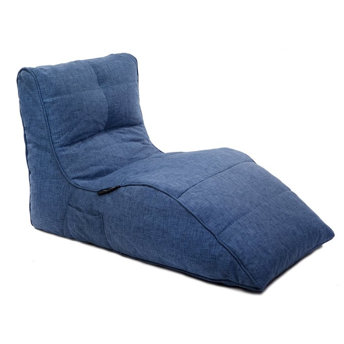 Бескаркасное лаунж кресло Ambient Lounge Avatar Cinema Lounger™ - Blue Jazz (синий цвет)