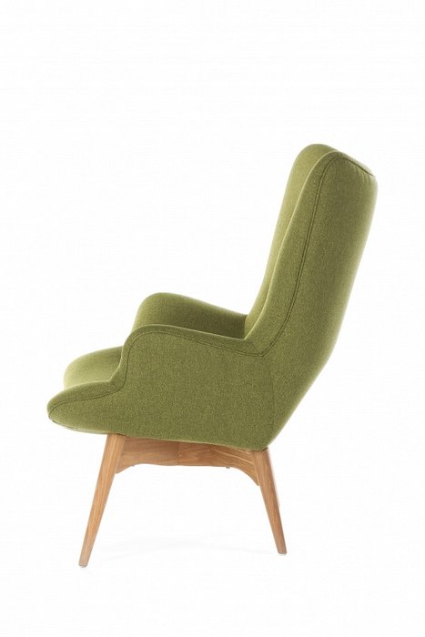 Кресло Contour зеленого цвета - лучшие Интерьерные кресла в INMYROOM