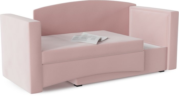 Диван-кровать Принц Корфу Flamingo розового цвета - купить Прямые диваны по цене 17890.0