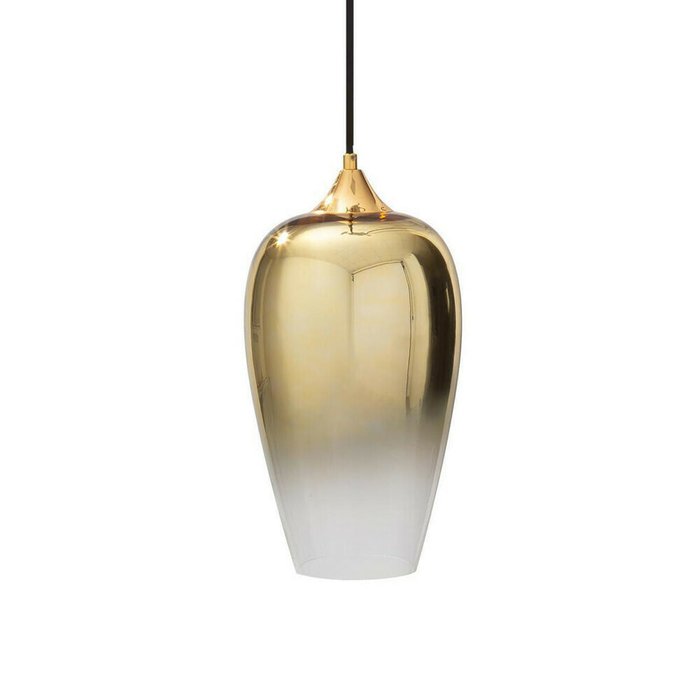 Подвесной светильник Fade Pendant Light золотого цвета - купить Подвесные светильники по цене 7960.0