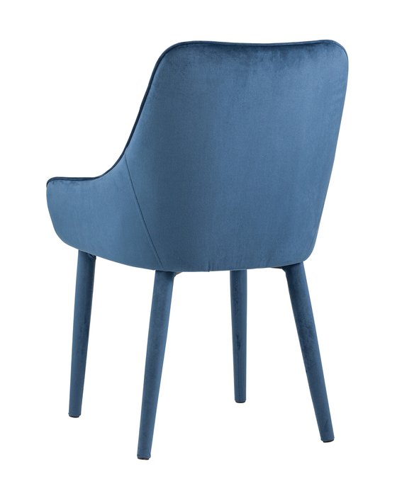 Стул Диана синего цвета - купить Обеденные стулья по цене 15990.0