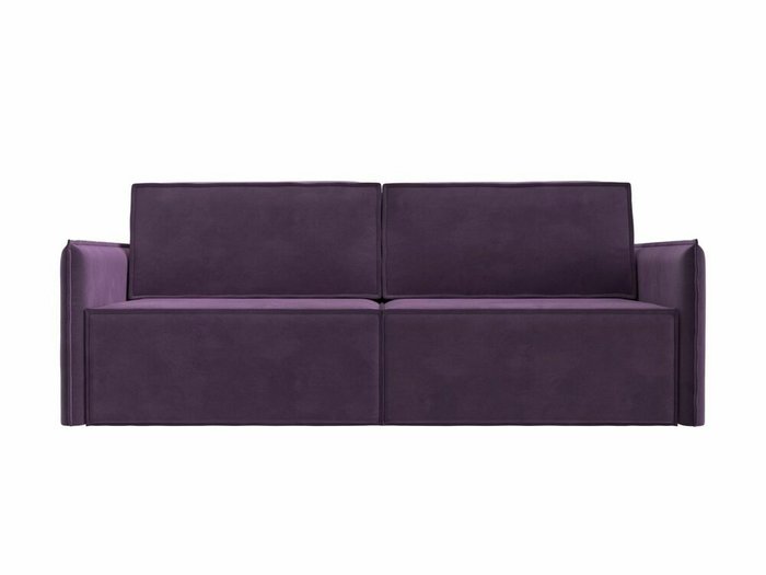 Прямой диван-кровать Либерти сиреневого цвета - купить Прямые диваны по цене 51999.0