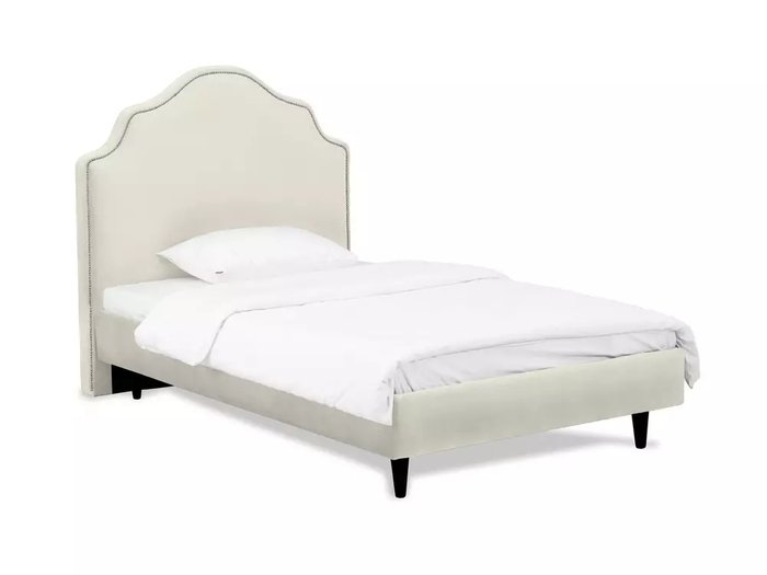 Кровать Princess II L 120х200 светло-серого цвета