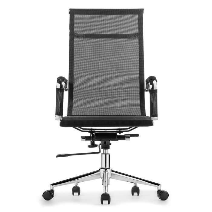 Стул офисный из сетки Reus черного цвета - лучшие Офисные кресла в INMYROOM