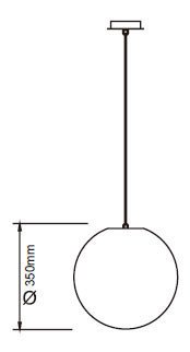 Подвесной светильник Exterior белого цвета - купить Подвесные светильники по цене 23630.0