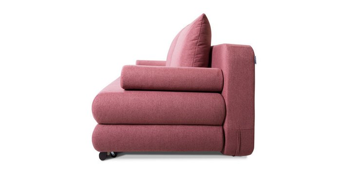 Прямой диван-кровать Фабио светло-красного цвета - лучшие Прямые диваны в INMYROOM