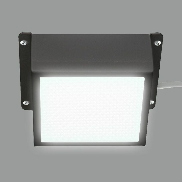 Встраиваемый светильник ULP-1010 7W/4000К IP40 GRILYATO BLACK (пластик, цвет прозрачный) - лучшие Встраиваемые споты в INMYROOM