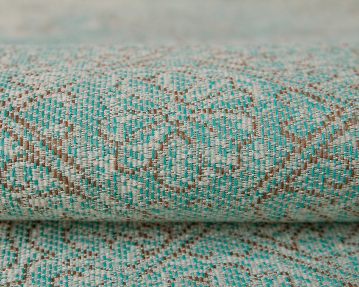 Декоративная подушка Milano Damask Mint цвета ментол - купить Декоративные подушки по цене 649.0
