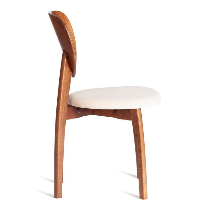 Стул Diamante коричнево-молочного цвета - купить Обеденные стулья по цене 7900.0