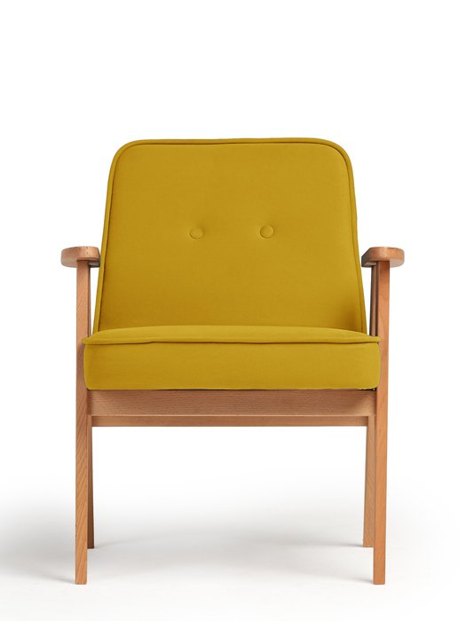 Кресло Несс zara желтого цвета - купить Интерьерные кресла по цене 11380.0
