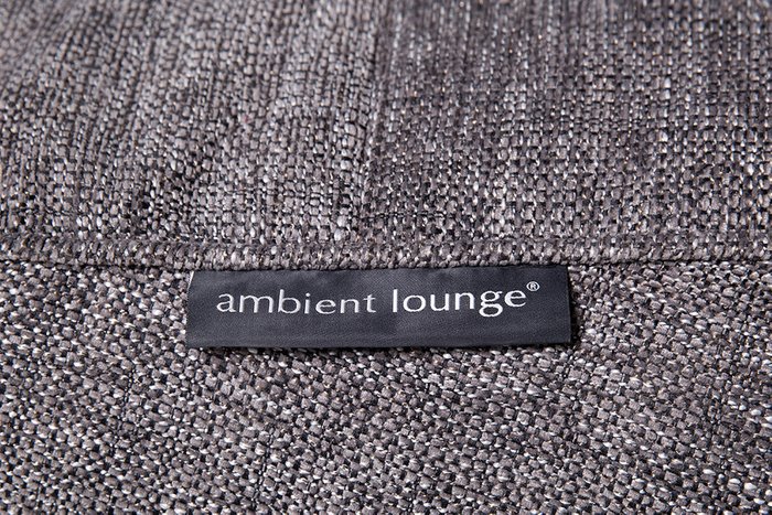 Бескаркасное кресло Ambient Lounge Butterfly Sofa - Luscious Grey (серый) - лучшие Бескаркасная мебель в INMYROOM
