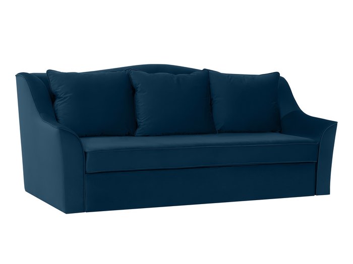Диван-кровать Vermont синего цвета - купить Прямые диваны по цене 74900.0