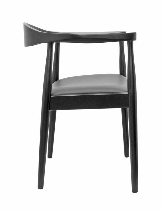 Стул с подлокотниками Carlo black черного цвета - купить Обеденные стулья по цене 31700.0