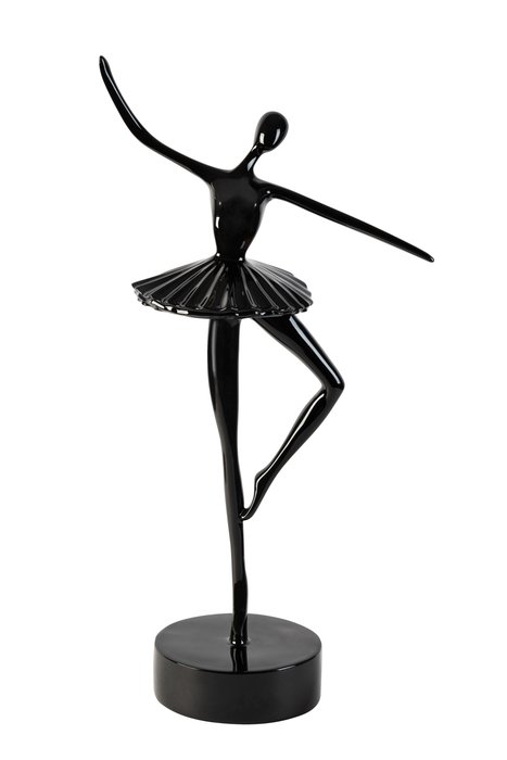 Статуэтка Балерина черного цвета