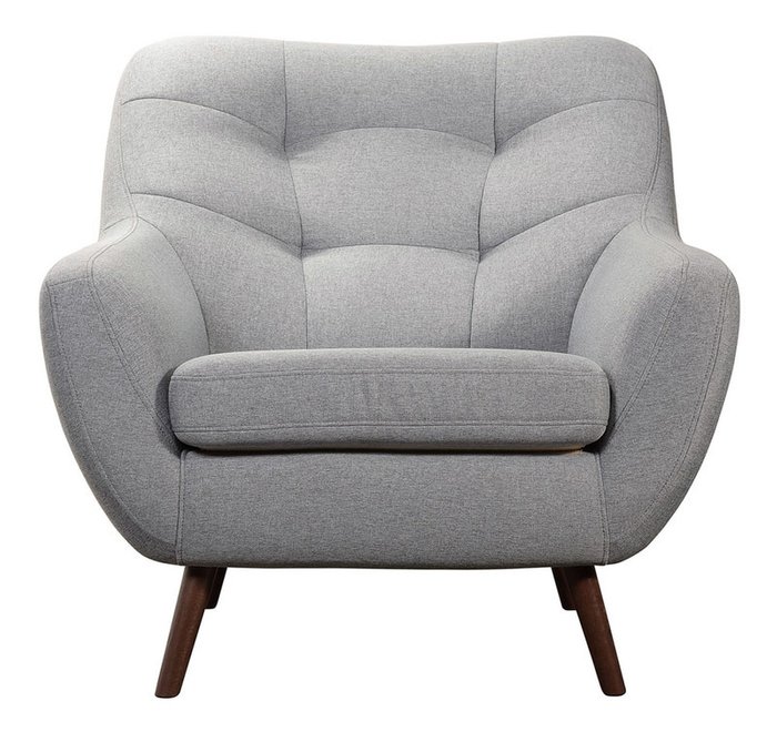 Кресло Сканди-1 Грей серого цвета - лучшие Интерьерные кресла в INMYROOM