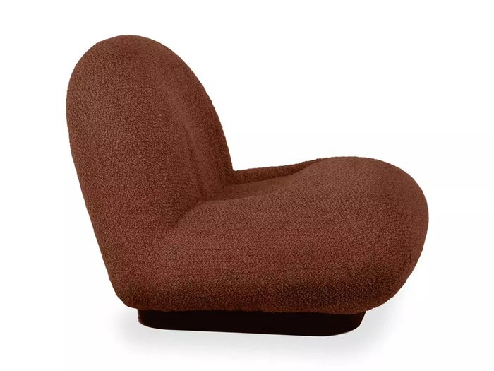 Кресло Pacha Wood коричневого цвета - лучшие Интерьерные кресла в INMYROOM