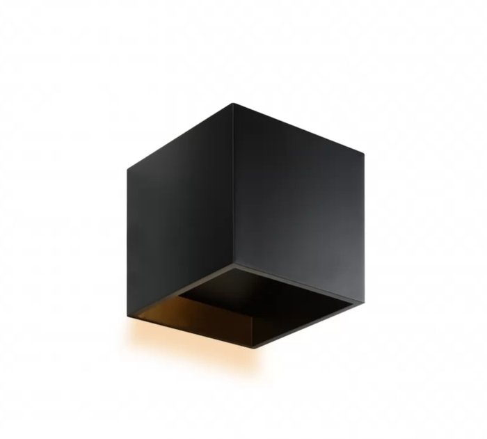 Настенный светильник Dice черного цвета - купить Бра и настенные светильники по цене 4590.0