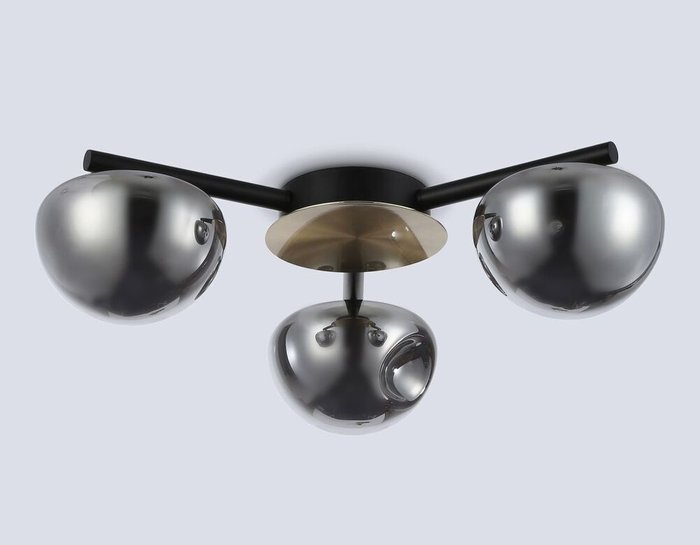 Потолочный светильник Modern LH12006 (стекло, цвет дымчатый) - лучшие Потолочные светильники в INMYROOM Потолочный светильник Modern LH12006 (стекло, цвет дымчатый) - лучшие Потолочные светильники в INMYROOM