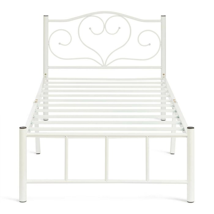 Кровать Malva 90х200 белого цвета - лучшие Кровати для спальни в INMYROOM