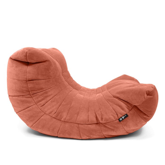 Бескаркасное кресло Кокон оранжевого цвета - купить Бескаркасная мебель по цене 10990.0