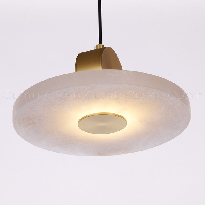 Подвесной светильник Cloyd PILAT-C P1 / ?25 см - алебастр - латунь Подвесной светильник Cloyd PILAT-C P1 / ?25 см - алебастр - латунь