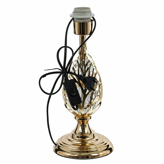 Настольная лампа бело-золотого цвета - купить Настольные лампы по цене 7369.0