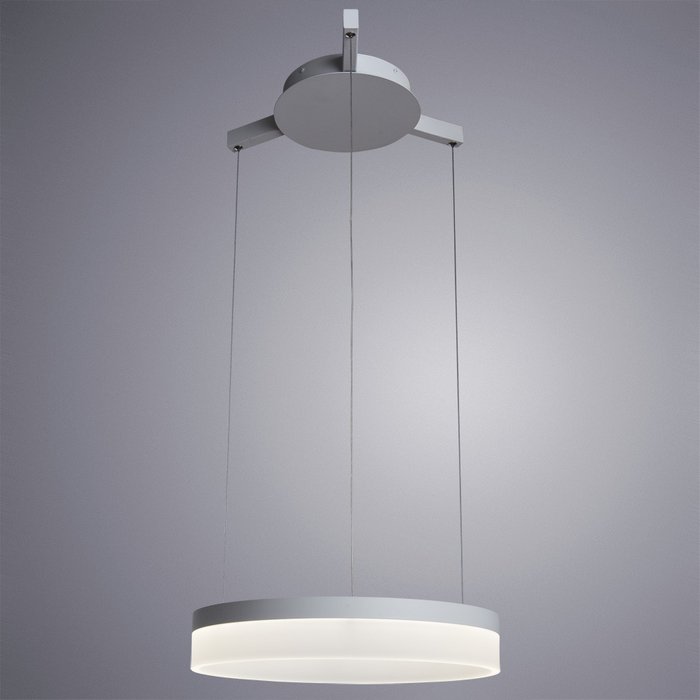 Подвесной светодиодный светильник из металла и силикона - купить Подвесные светильники по цене 8000.0