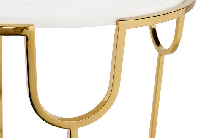 Кофейный стол с мраморной столешницей  - купить Кофейные столики по цене 48000.0