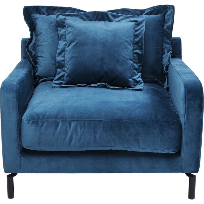 Кресло Lullaby синего цвета