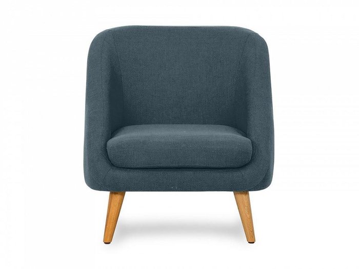 Кресло Corsica серо-синего цвета - купить Интерьерные кресла по цене 23900.0