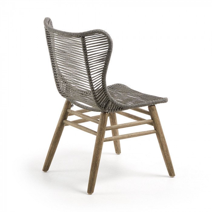 Кресло Kubic серого цвета  - лучшие Садовые кресла в INMYROOM