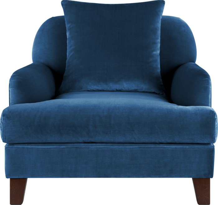 Кресло Poly Blue синего цвета - купить Интерьерные кресла по цене 75400.0