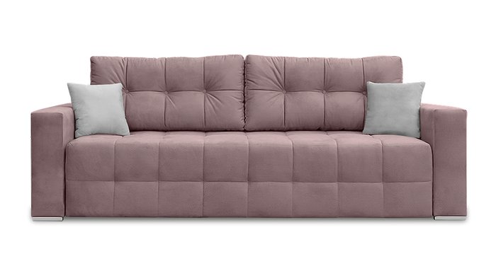 Диван-кровать Денвер Лайт темно-розового цвета - купить Прямые диваны по цене 54100.0