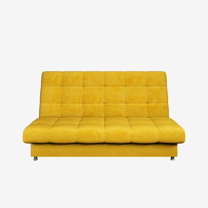 Диван-кровать Юта желтого цвета - купить Прямые диваны по цене 32769.0