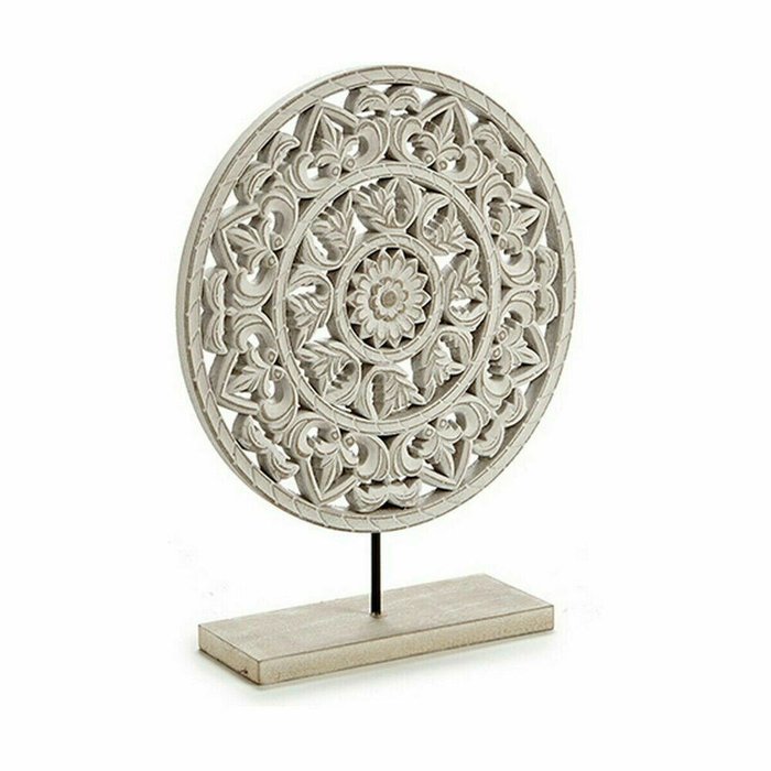 Декоративная фигура Mandala Белый 30 x 36 x 7 cm (6 штук) - купить Фигуры и статуэтки по цене 7959.0