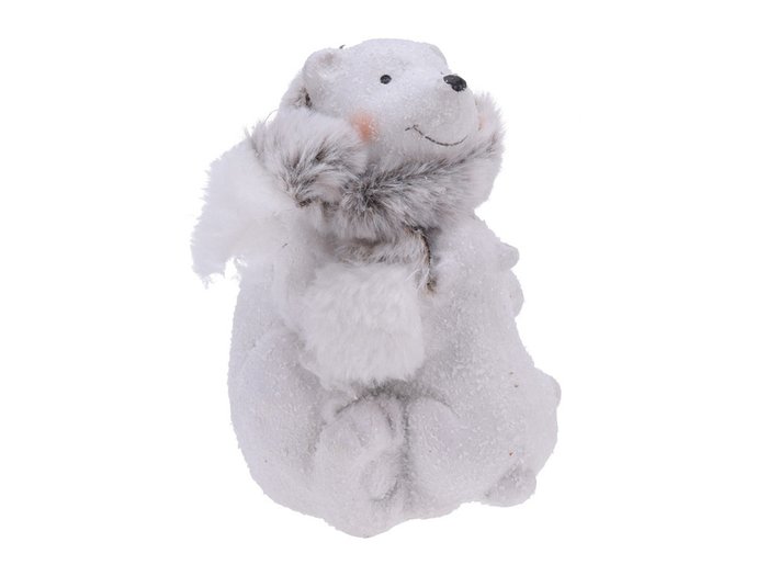 Статуэтка Polar Bear with baby белого цвета  - купить Фигуры и статуэтки по цене 450.0