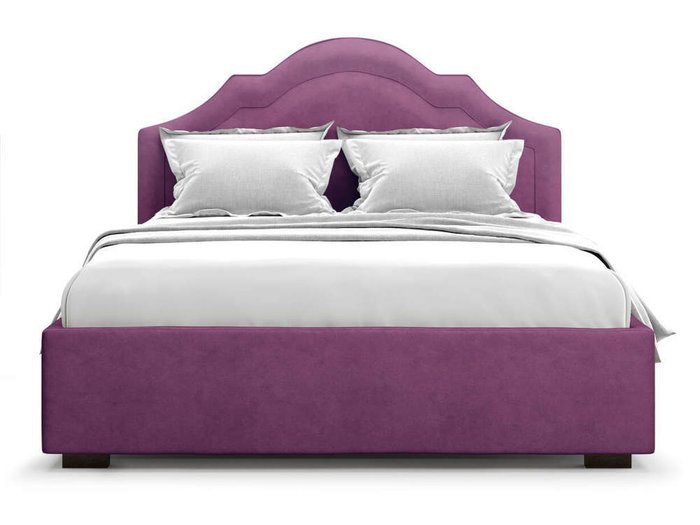 Кровать Madzore без подъемного механизма 180х200 фиолетового цвета - купить Кровати для спальни по цене 43000.0