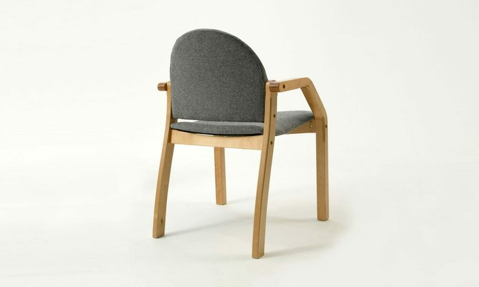 Стул Джуно 2.0 серо-бежевого цвета - купить Обеденные стулья по цене 7590.0