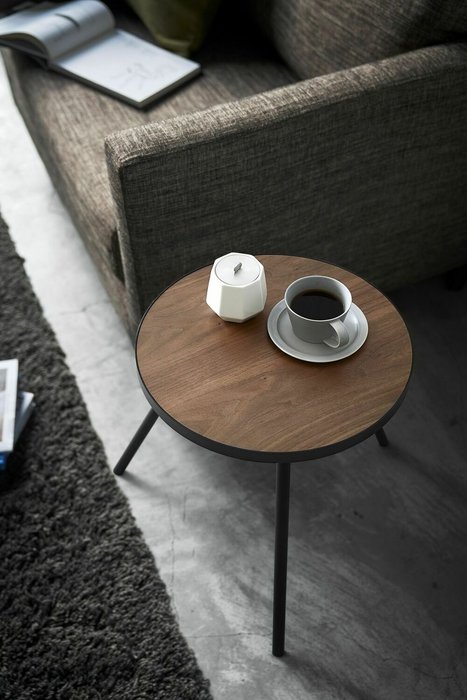 Кофейный столик Tower коричнево-черного цвета - лучшие Кофейные столики в INMYROOM