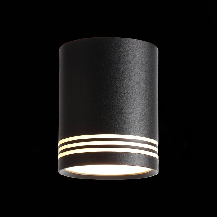 Светильник потолочный Cerione черного цвета - лучшие Потолочные светильники в INMYROOM