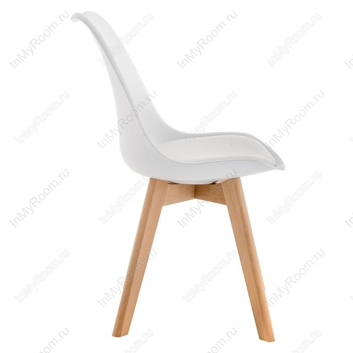 Обеденный стул Bonuss белого цвета - купить Обеденные стулья по цене 3750.0